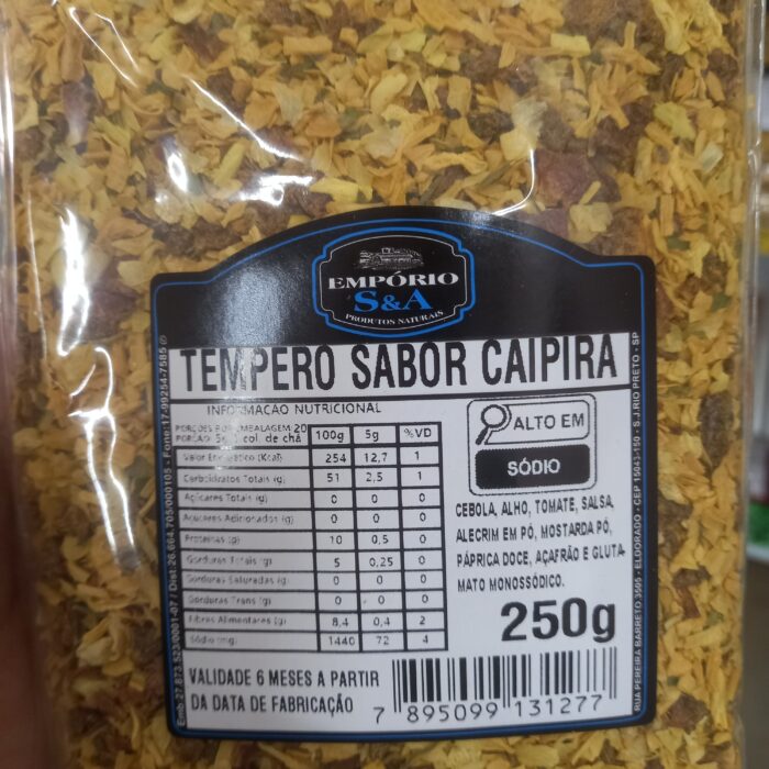 Sabor caipira 250g